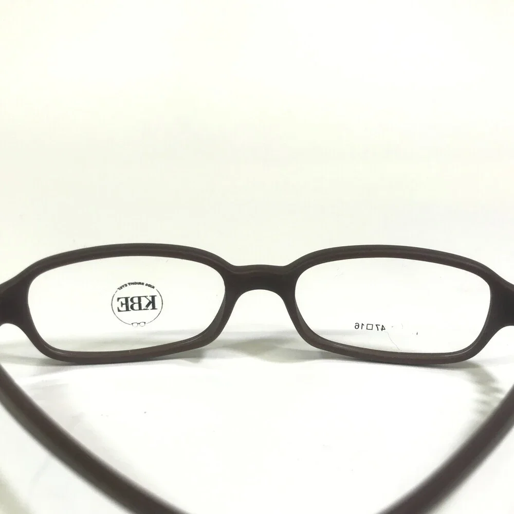 Kids Bright Eyes Eyeglasses Frames Harper 47 Matte Brown Rubberized 47-16-110